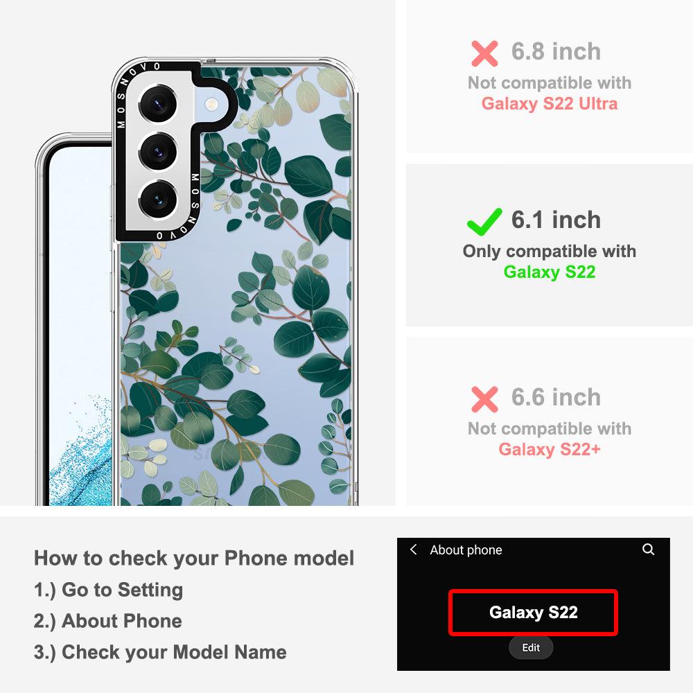 Eucalyptus Phone Case - Samsung Galaxy S22 Case - MOSNOVO