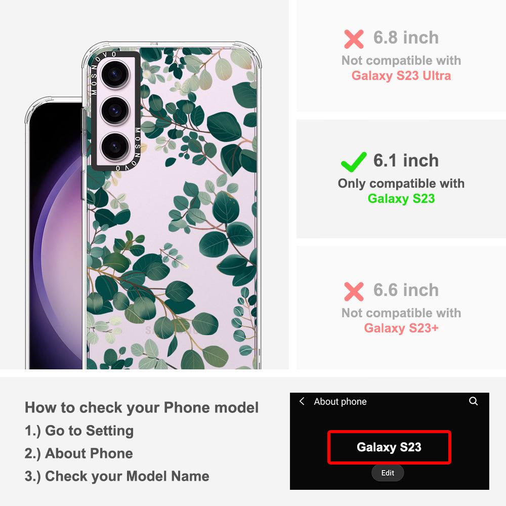 Eucalyptus Phone Case - Samsung Galaxy S23 Case - MOSNOVO