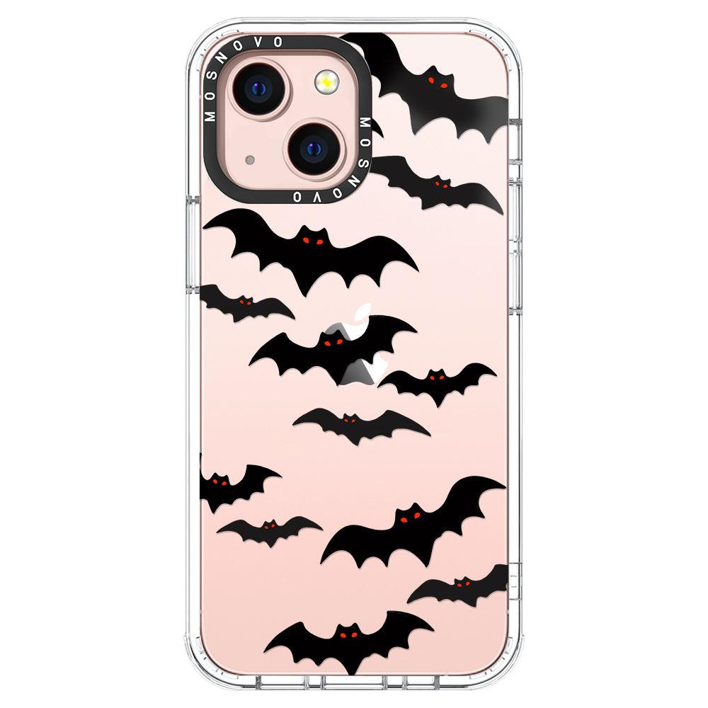 Evil Bat Phone Case - iPhone 13 Mini Case - MOSNOVO