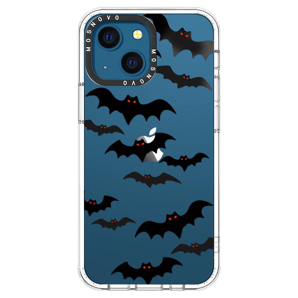 Evil Bat Phone Case - iPhone 13 Mini Case - MOSNOVO