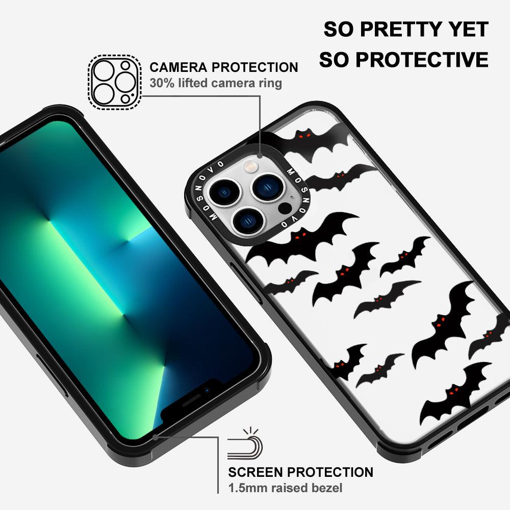 Evil Bat Phone Case - iPhone 13 Pro Case - MOSNOVO