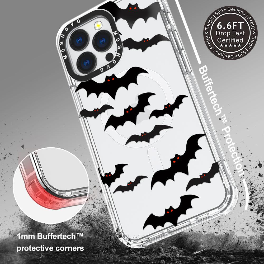 Evil Bat Phone Case - iPhone 13 Pro Case - MOSNOVO