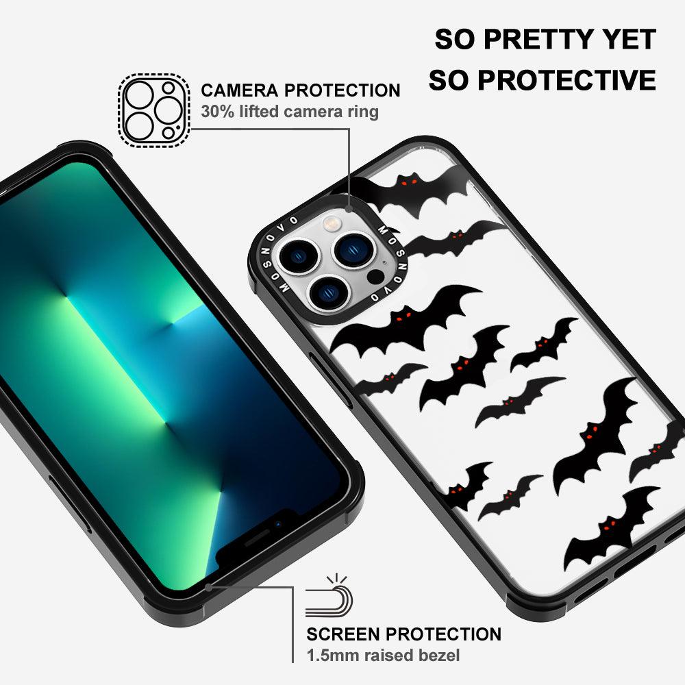 Evil Bat Phone Case - iPhone 13 Pro Max Case - MOSNOVO