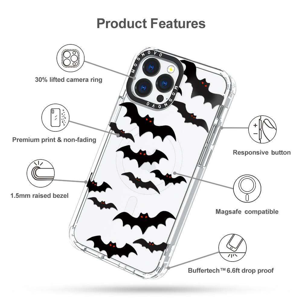 Evil Bat Phone Case - iPhone 13 Pro Max Case - MOSNOVO