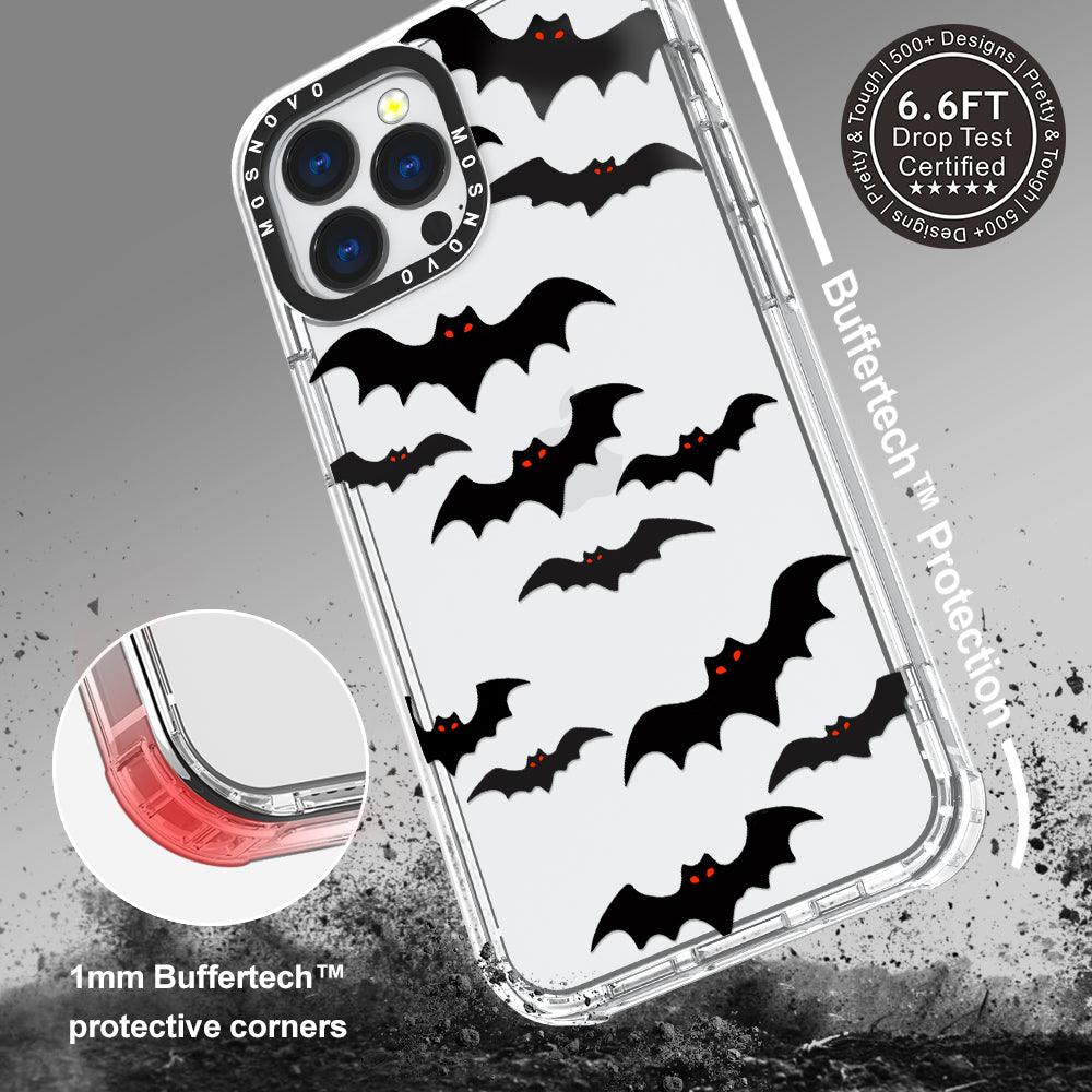 Evil Bat Phone Case - iPhone 13 Pro Max Case - MOSNOVO