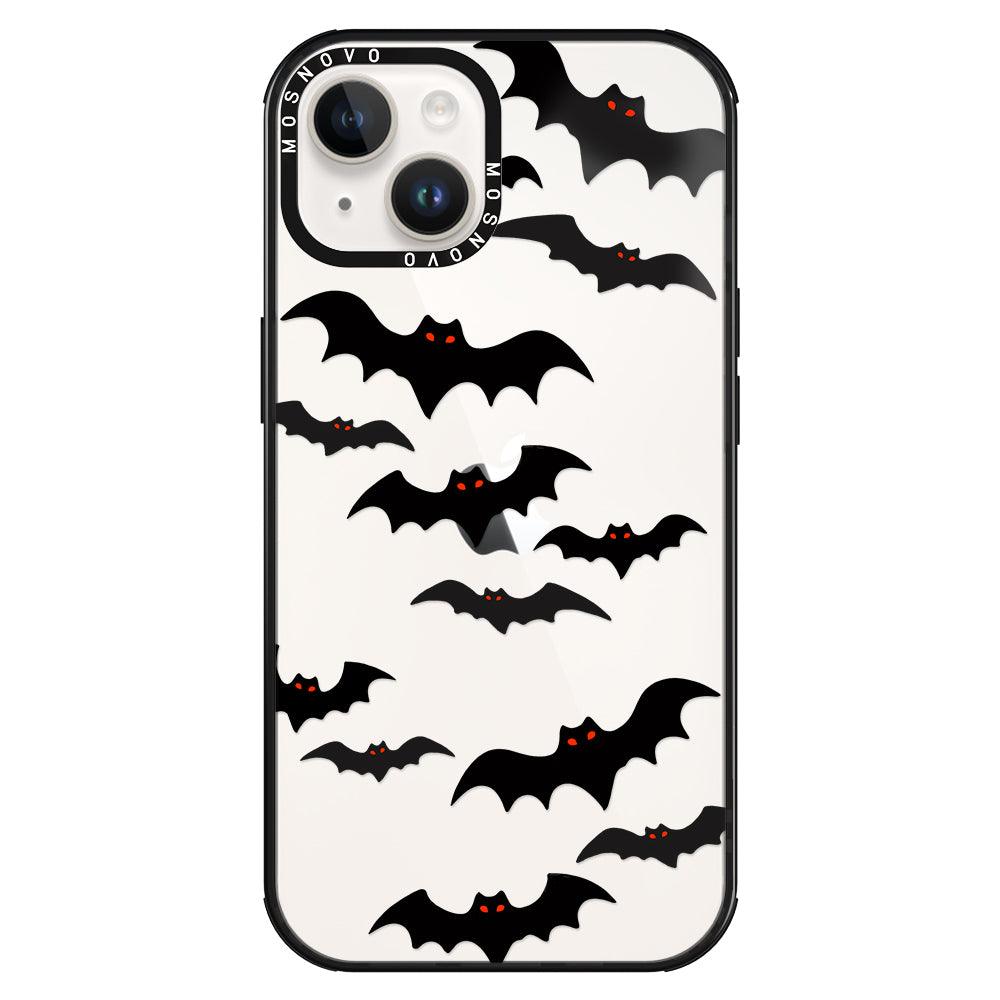 Evil Bat Phone Case - iPhone 14 Plus Case - MOSNOVO