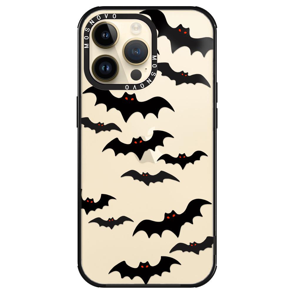 Evil Bat Phone Case - iPhone 14 Pro Max Case - MOSNOVO