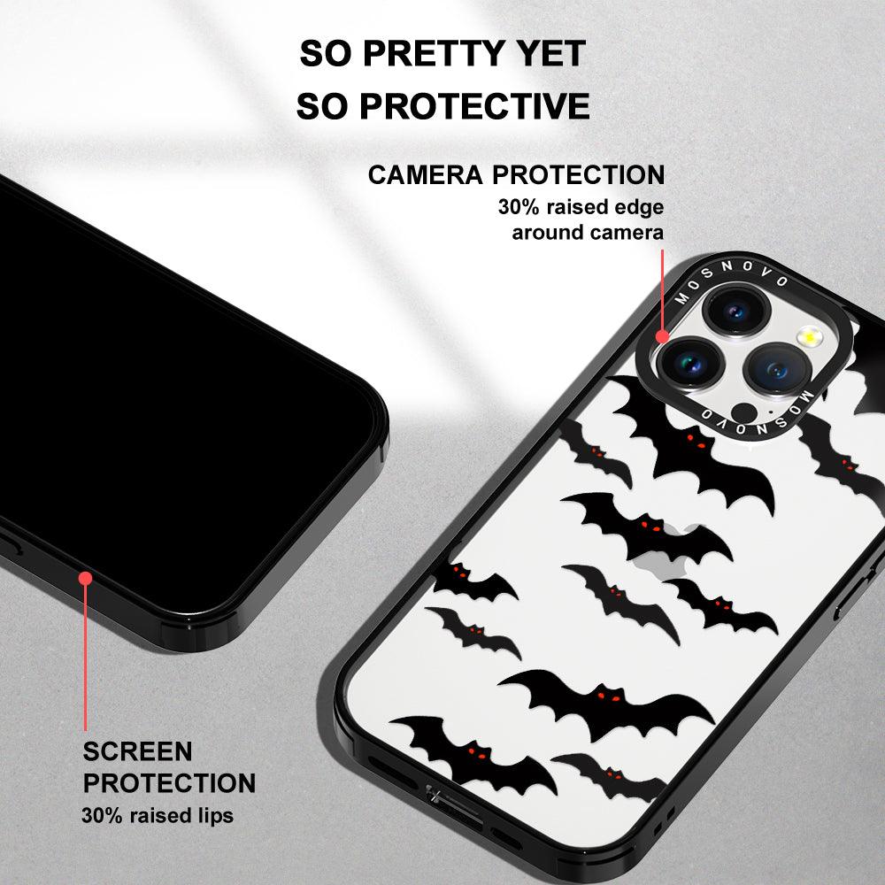 Evil Bat Phone Case - iPhone 14 Pro Max Case - MOSNOVO