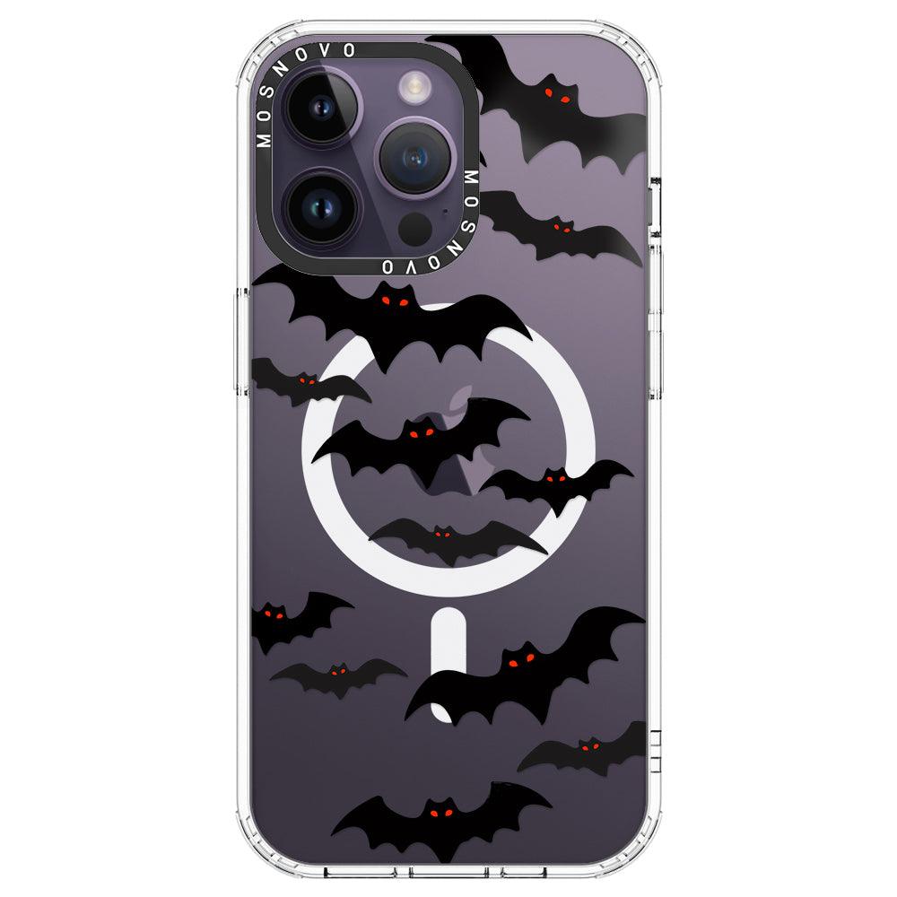 Evil Bat Phone Case - iPhone 14 Pro Max Case - MOSNOVO