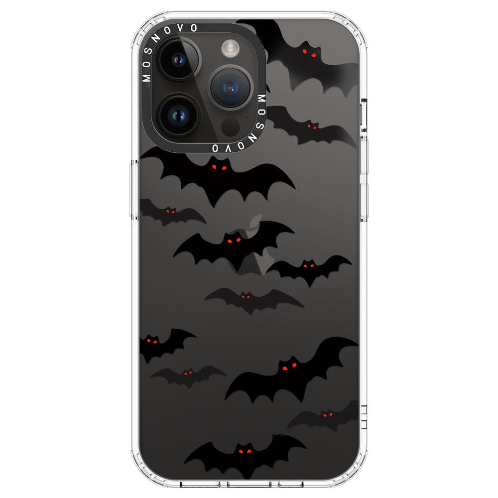 Evil Bat Phone Case - iPhone 14 Pro Max Case - MOSNOVO