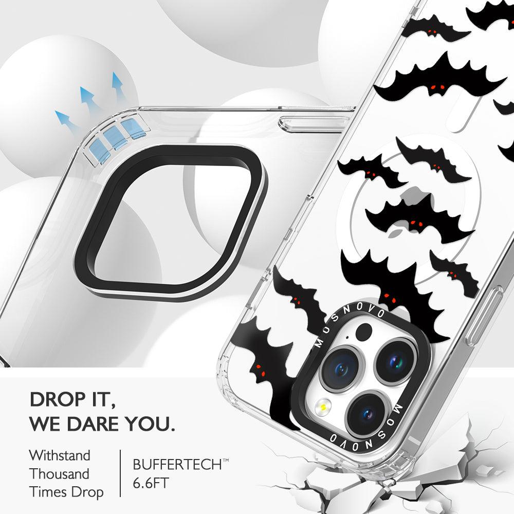 Evil Bat Phone Case - iPhone 14 Pro Max Case - MOSNOVO