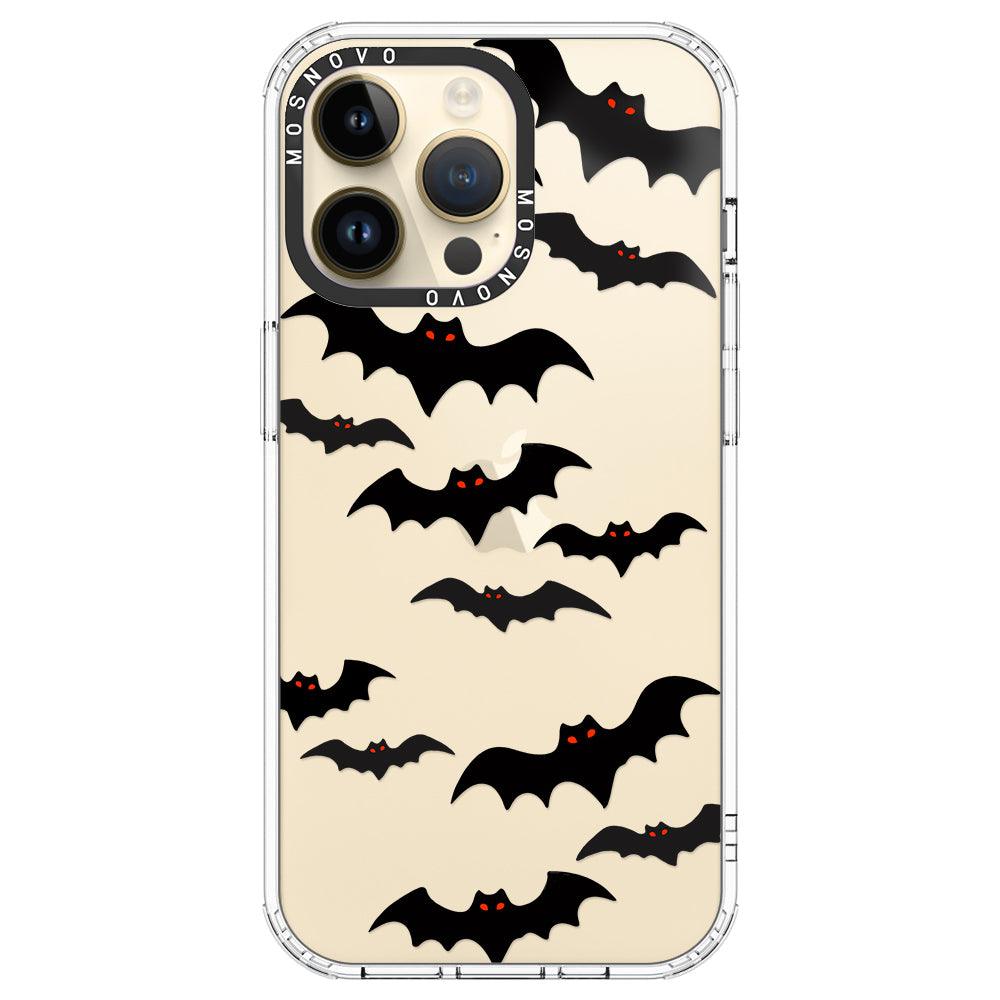 Evil Bat Phone Case - iPhone 14 Pro Max Case - MOSNOVO