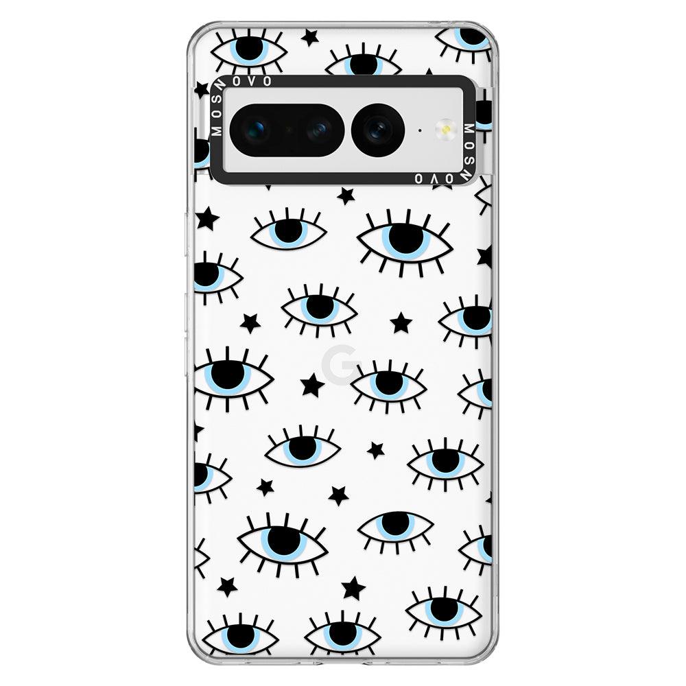 Evil Eye Phone Case - Google Pixel 7 Pro Case - MOSNOVO