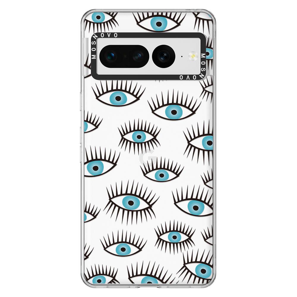 Evil Eye Phone Case - Google Pixel 7 Pro Case - MOSNOVO