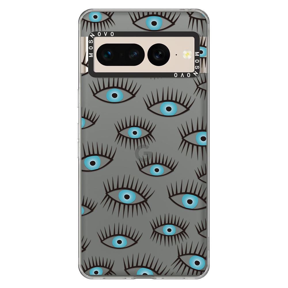 Evil Eye Phone Case - Google Pixel 7 Pro Case - MOSNOVO