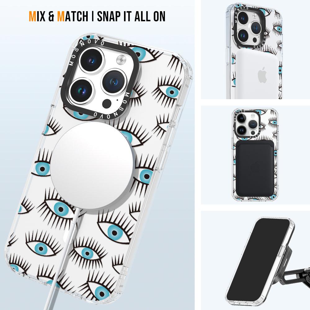 Evil Eye Phone Case - iPhone 14 Pro Case - MOSNOVO