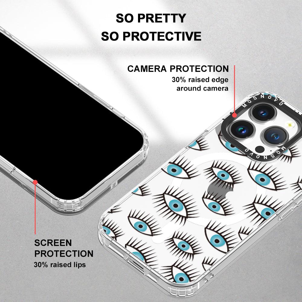 Evil Eye Phone Case - iPhone 14 Pro Case - MOSNOVO