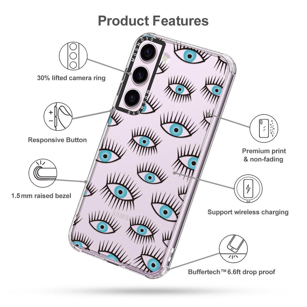 Evil Eye Phone Case - Samsung Galaxy S23 Case - MOSNOVO