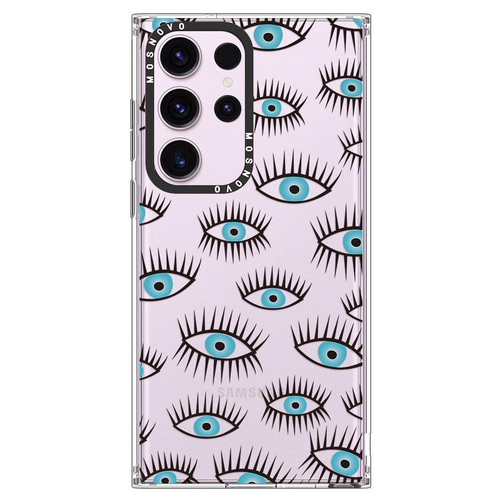 Evil Eye Phone Case Samsung Galaxy S23 Ultra Case MOSNOVO