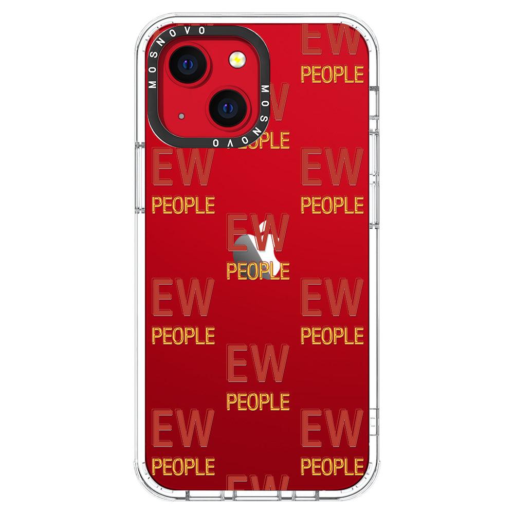 EW People Phone Case - iPhone 13 Mini Case - MOSNOVO