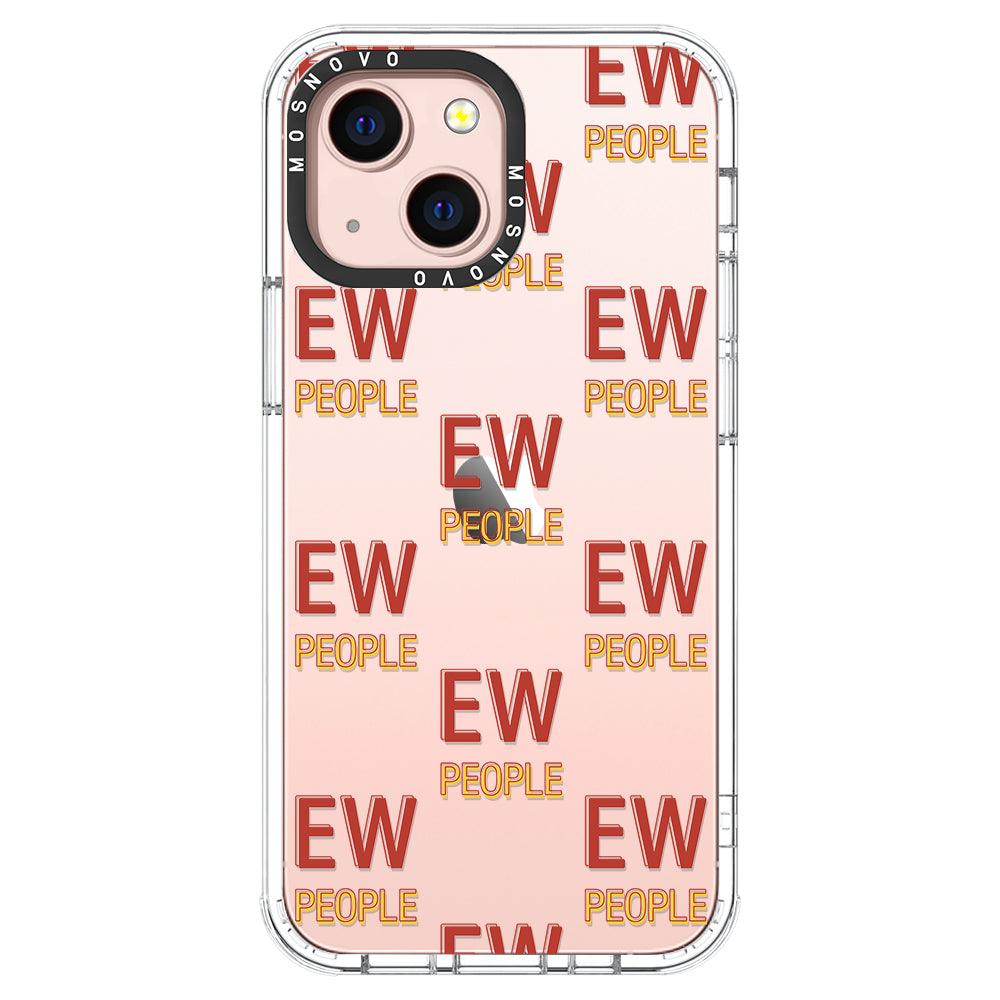 EW People Phone Case - iPhone 13 Mini Case - MOSNOVO