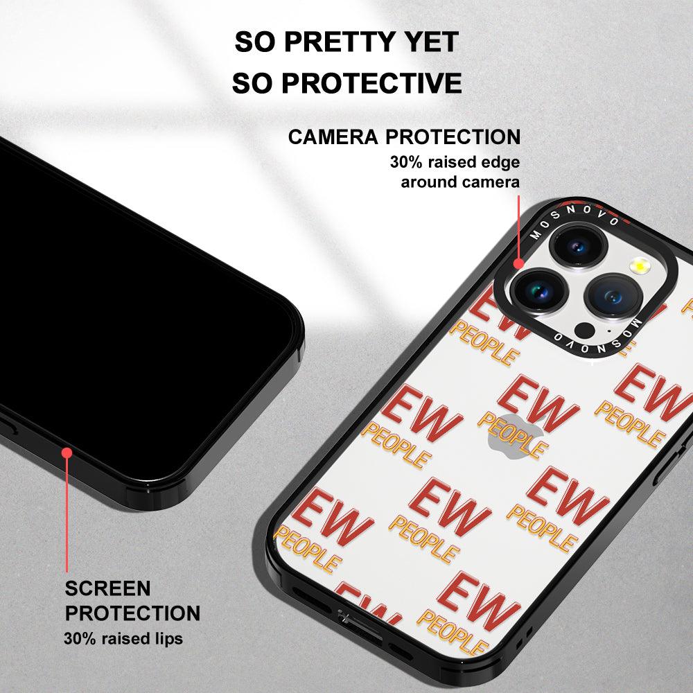 EW People Phone Case - iPhone 14 Pro Case - MOSNOVO