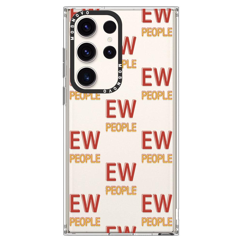 EW People Phone Case - Samsung Galaxy S23 Ultra Case - MOSNOVO