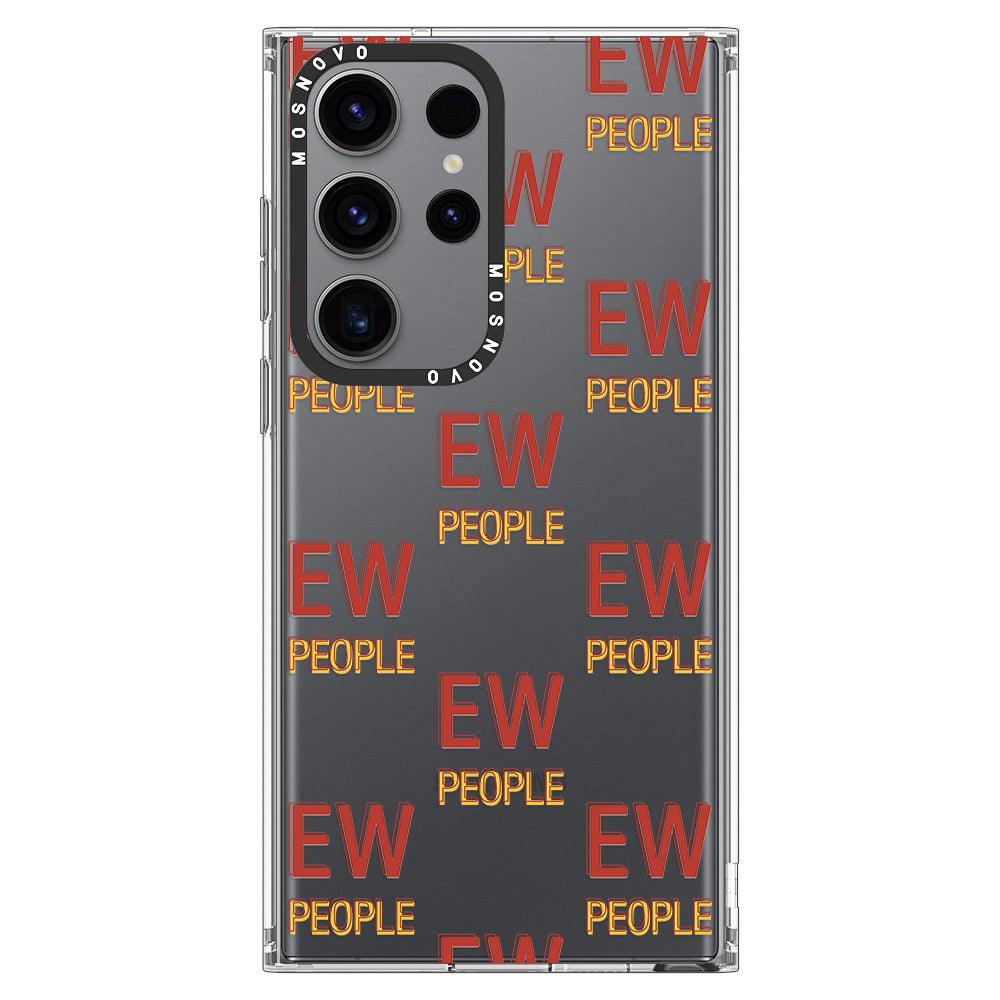 EW People Phone Case - Samsung Galaxy S23 Ultra Case - MOSNOVO