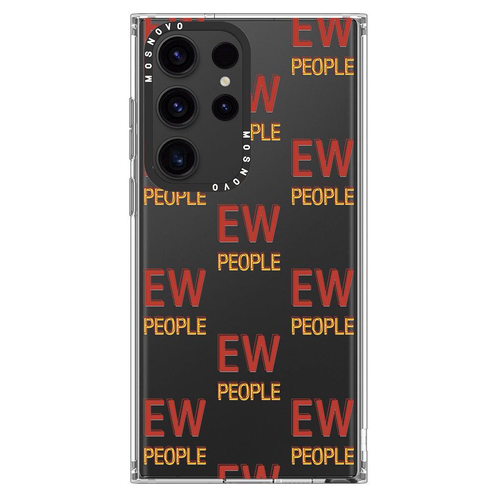 EW People Phone Case - Samsung Galaxy S23 Ultra Case - MOSNOVO