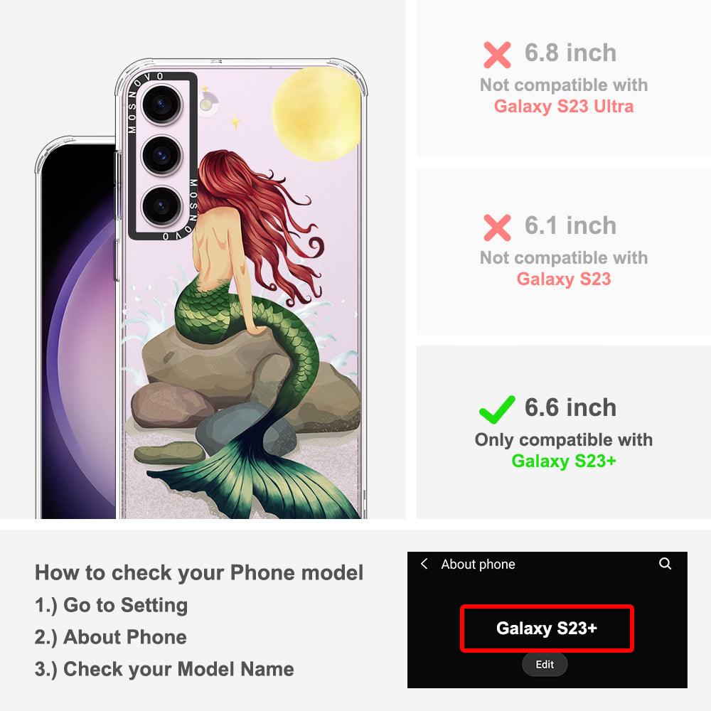 Fairy Mermaid Phone Case - Samsung Galaxy S23 Plus Case - MOSNOVO