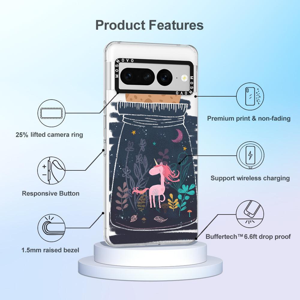 Fairy Unicorn Phone Case - Google Pixel 7 Pro Case - MOSNOVO