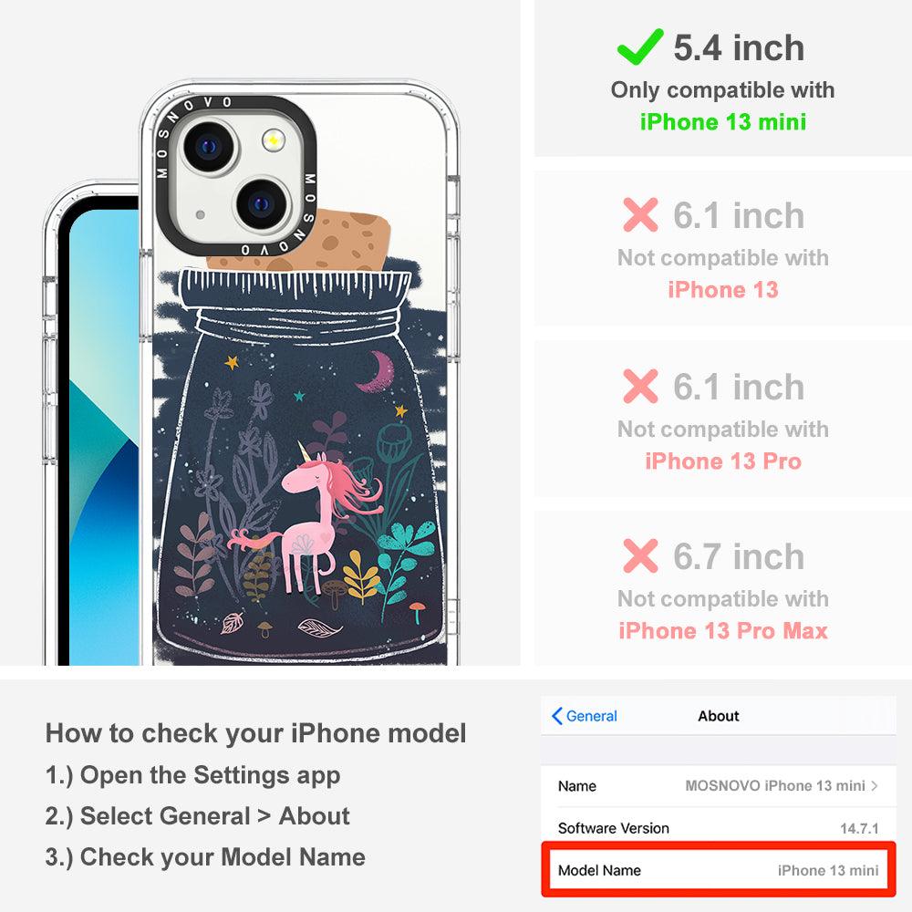 Fairy Unicorn Phone Case - iPhone 13 Mini Case - MOSNOVO