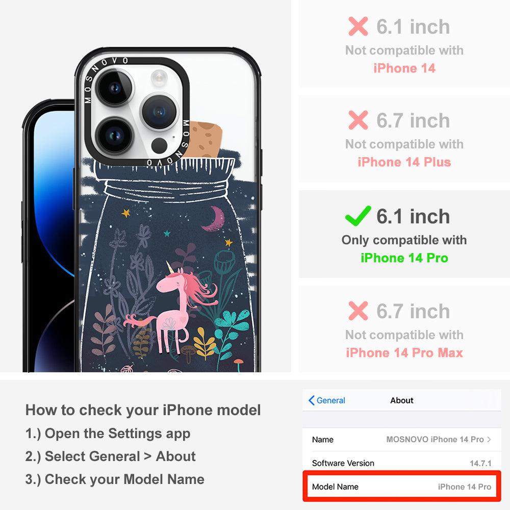 Fairy Unicorn Phone Case - iPhone 14 Pro Case - MOSNOVO