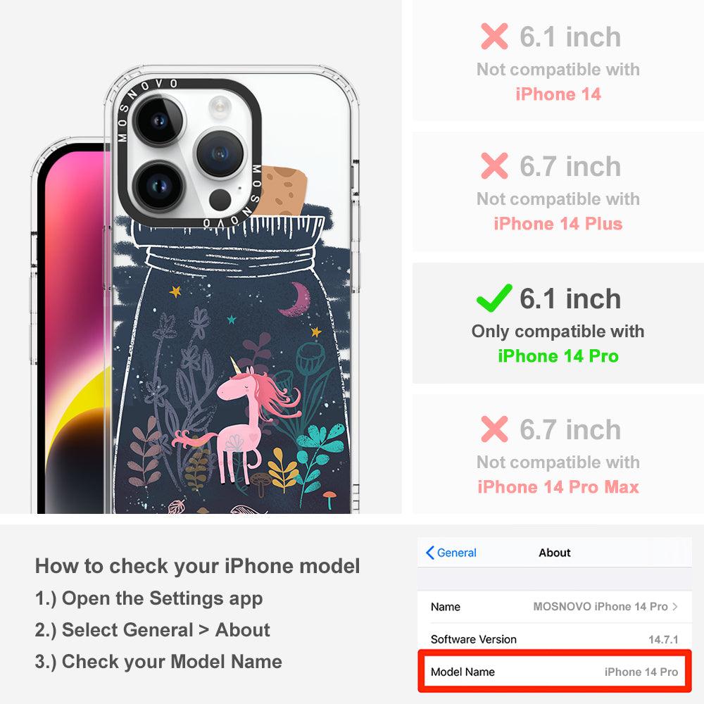 Fairy Unicorn Phone Case - iPhone 14 Pro Case - MOSNOVO