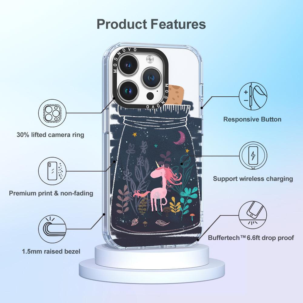 Fairy Unicorn Phone Case - iPhone 14 Pro Case - MOSNOVO