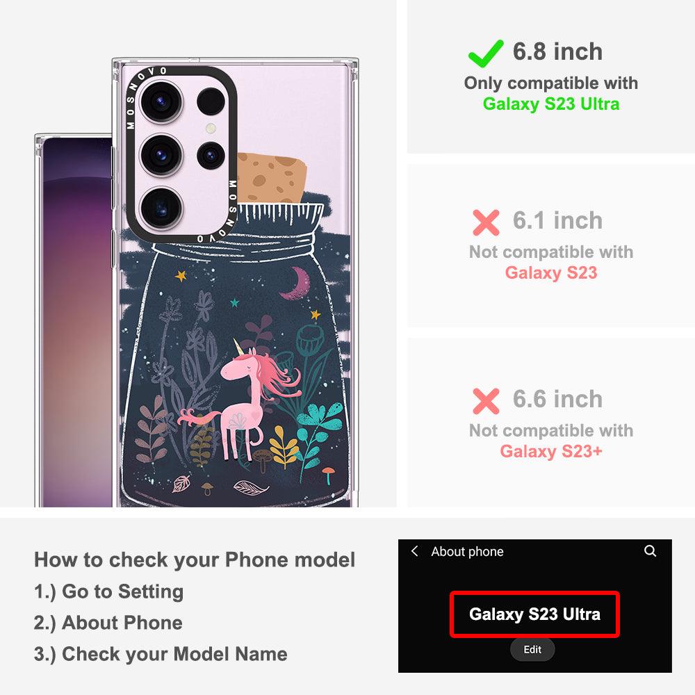 Fairy Unicorn Phone Case - Samsung Galaxy S23 Ultra Case - MOSNOVO