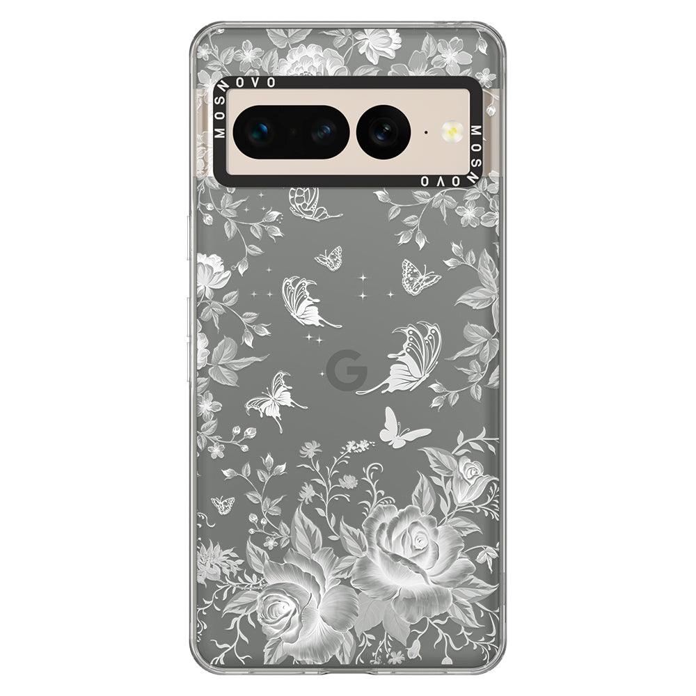 Fairy White Garden Phone Case - Google Pixel 7 Pro Case - MOSNOVO