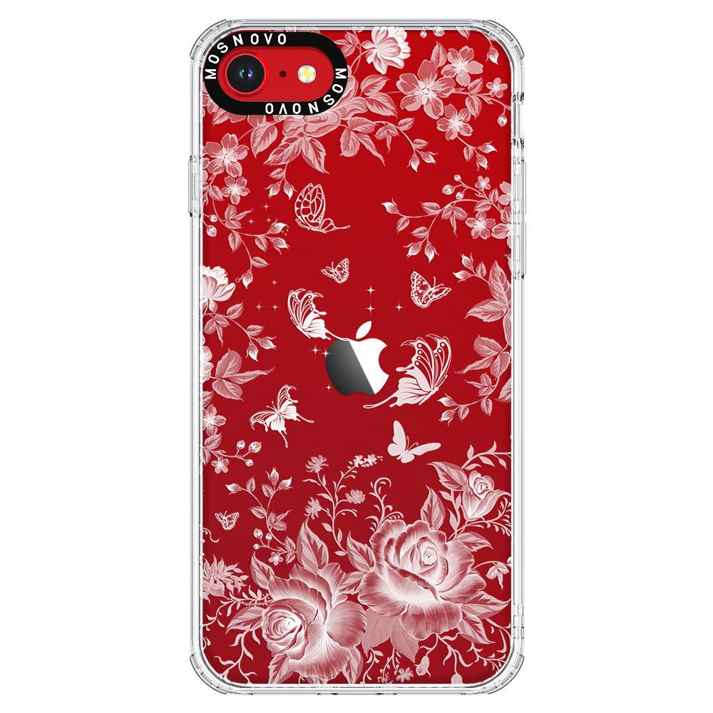 Fairy White Garden Phone Case - iPhone SE 2020 Case - MOSNOVO