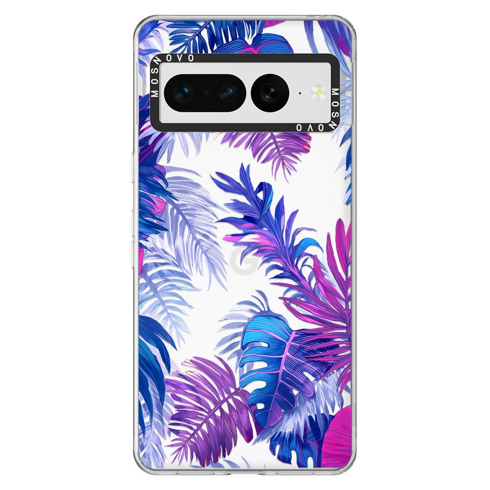 Fancy Palm Leaf Phone Case - Google Pixel 7 Pro Case - MOSNOVO