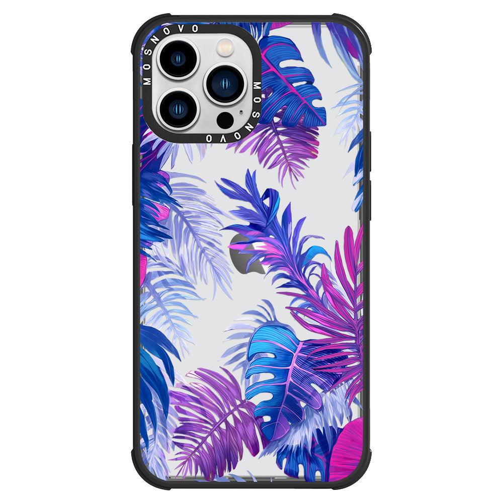 Fancy Palm Leaves Phone Case - iPhone 13 Pro Max Case - MOSNOVO