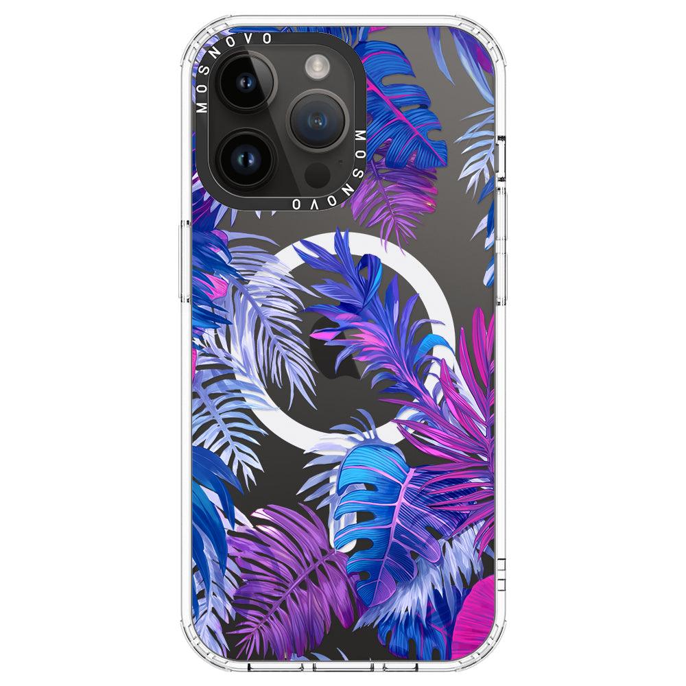 Fancy Palm Leaves Phone Case - iPhone 14 Pro Max Case - MOSNOVO