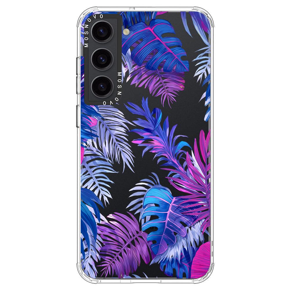 Fancy Palm Leaf Phone Case - Samsung Galaxy S23 Plus Case - MOSNOVO