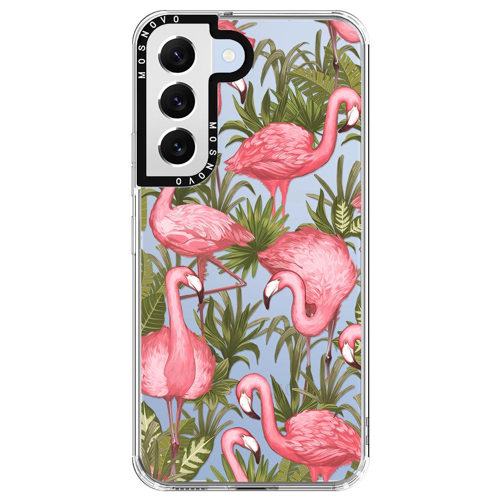 Flamingo Art Phone Case - Samsung Galaxy S22 Case - MOSNOVO