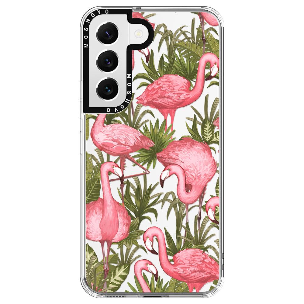 Flamingo Art Phone Case - Samsung Galaxy S22 Case - MOSNOVO