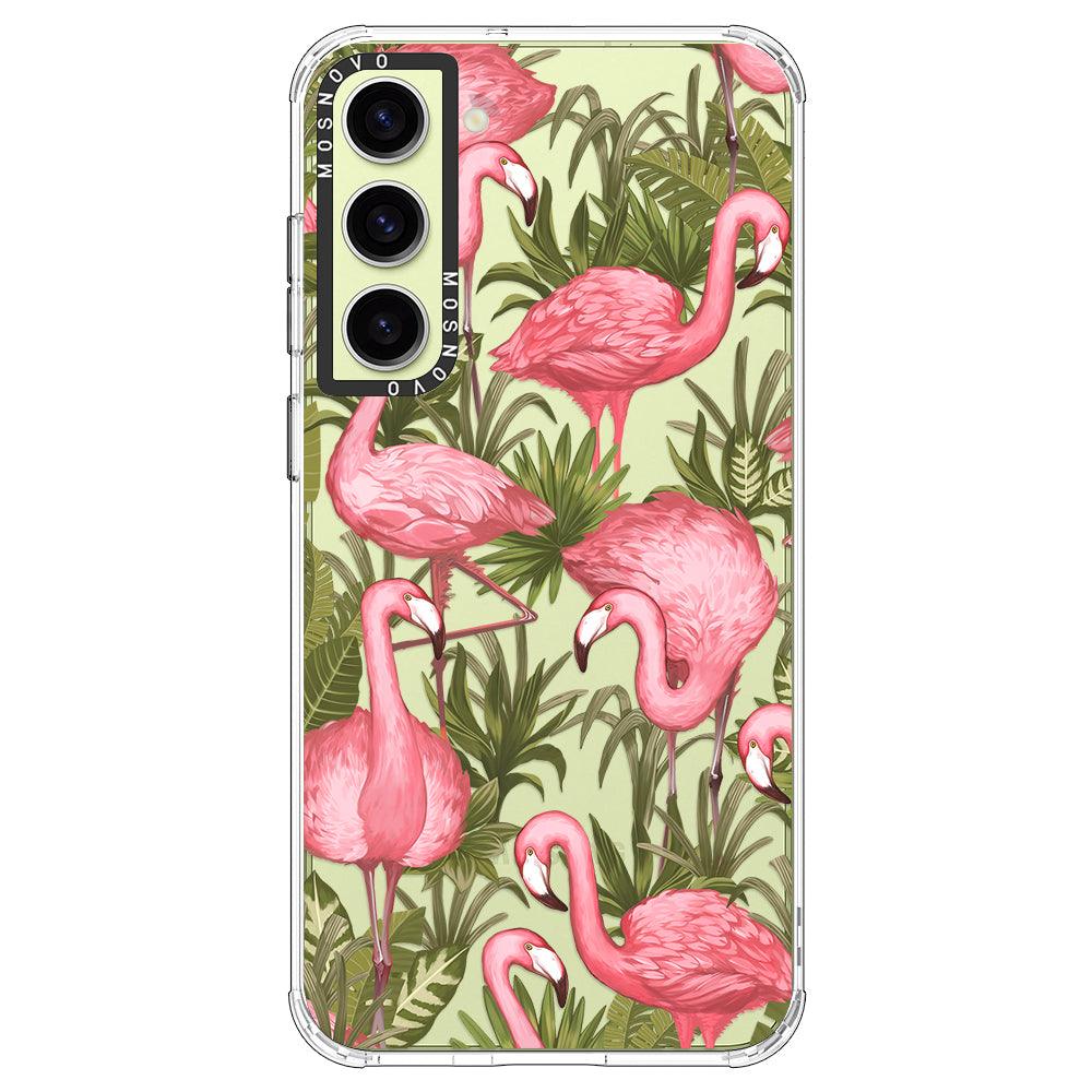 Flamingo Art Phone Case - Samsung Galaxy S23 Case - MOSNOVO