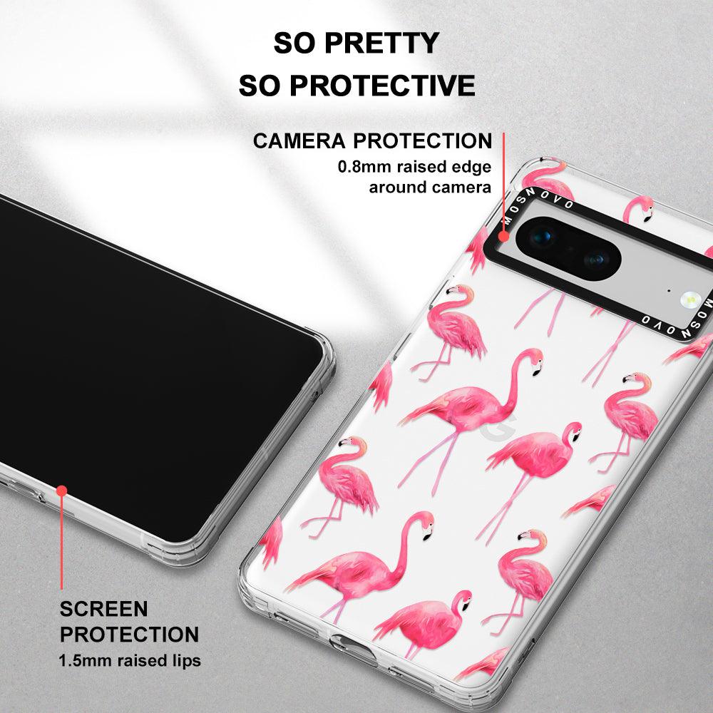 Flamingo Phone Case - Google Pixel 7 Case - MOSNOVO