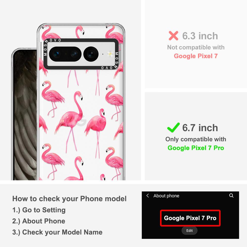 Flamingo Phone Case - Google Pixel 7 Pro Case - MOSNOVO