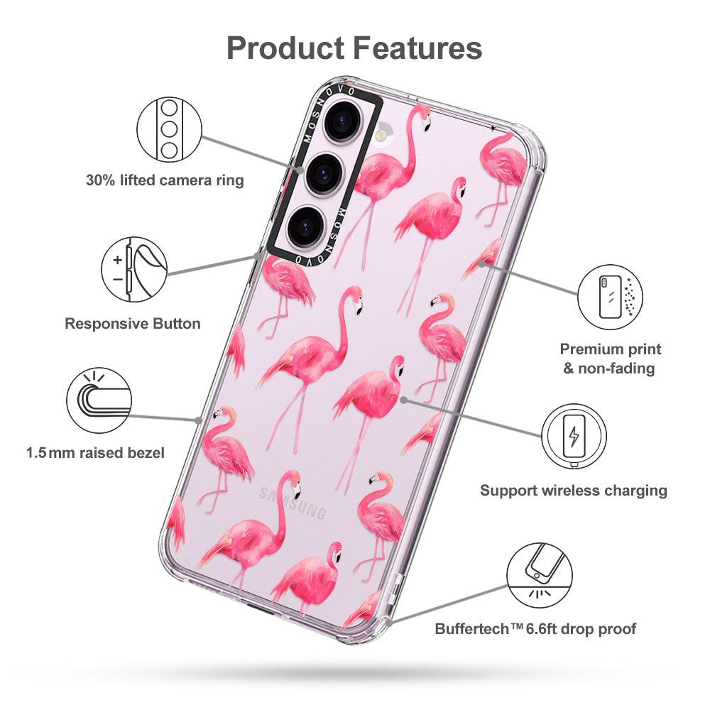 Flamingo Phone Case - Samsung Galaxy S23 Case - MOSNOVO