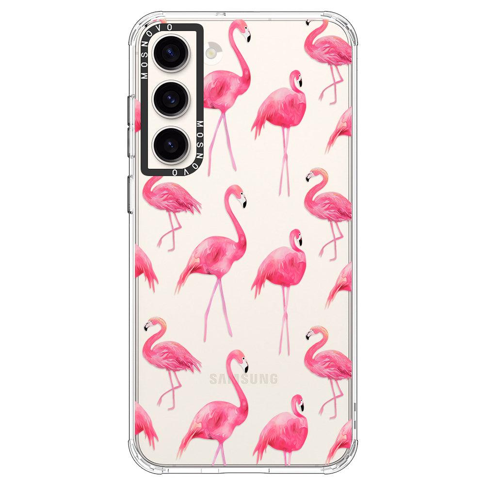 Flamingo Phone Case - Samsung Galaxy S23 Plus Case - MOSNOVO