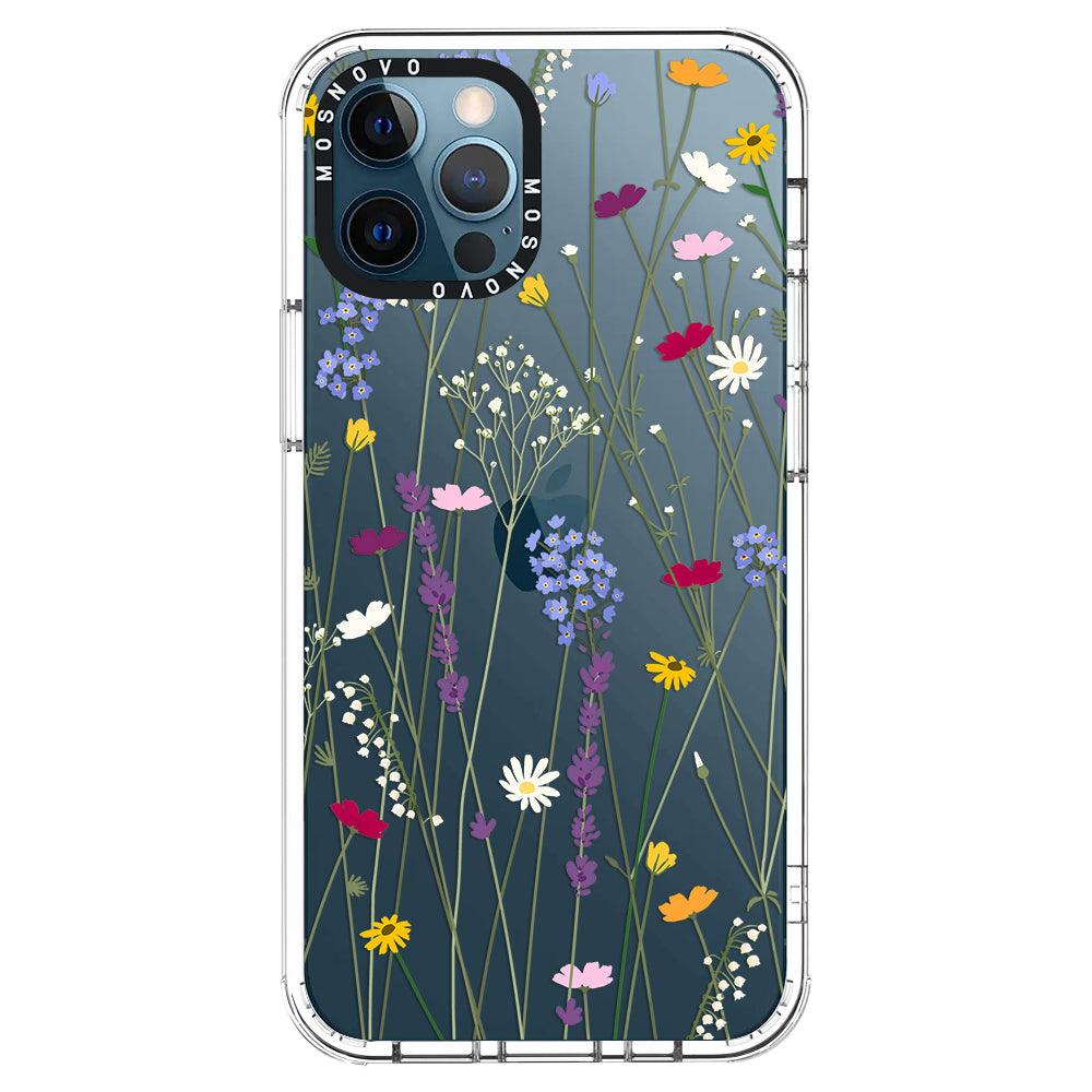 Floral Garden Lavender Daisy Flower Phone Case - iPhone 12 Pro Max Case ...